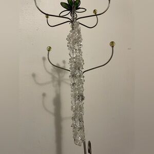 Clear Beaded Necklace